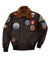 TOM CRUISE TOP GUN MAVERICK BOMBER LEATHER JACKET